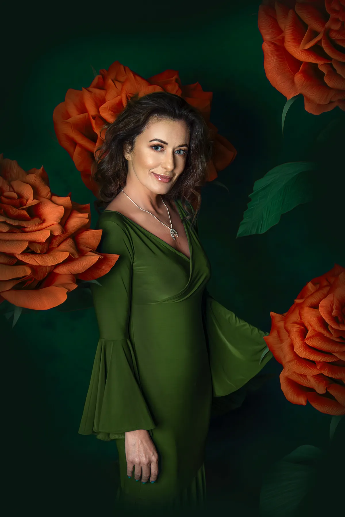 Subtelna siła spojrzenia, które odkrywa wrażliwość i głębię kobiecej duszy w intymnej fotografii artystycznej